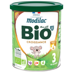 MODILAC MON PETIT BIO 3 CROISSANCE Lait en Poudre Bébé 10-36