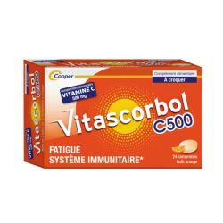 VITASCORBOL C500 - 24 Comprimés à croquer