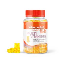 VITASCORBOL MULTI VITAMINES KIDS Enfants - 60 Gommes