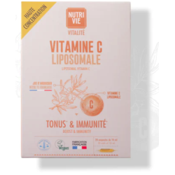 NUTRIVIE Vitamine C Liposomale - 20 Ampoules