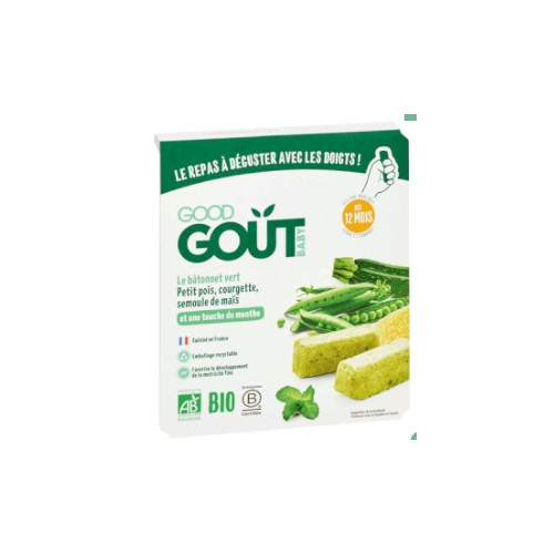 GOOD GOUT BABY Le Bâtonnet Vert - 6x20g