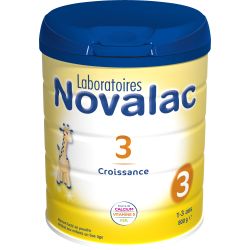 NOVALAC 3 Lait en Poudre de Croissance Infantile 1-3 ans - 800g