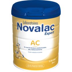 NOVALAC AC Lait en Poudre Bébé 0-36 mois - 800g