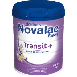 NOVALAC TRANSIT+ Lait en Poudre Bébé 0-36 Mois - 800g