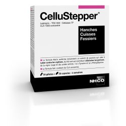 NHCO CELLUSTEPPER ZONES CIBLEES 56 GELULES JOUR + 56 CAPSULES SOIR