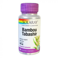 SOLARAY SILICE BAMBOU - 60 Capsules