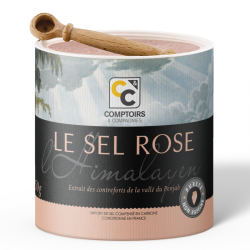 COMPTOIRS ET COMPAGNIES BOITE DE SEL ROSE DE L'HIMALAYA - 250 g