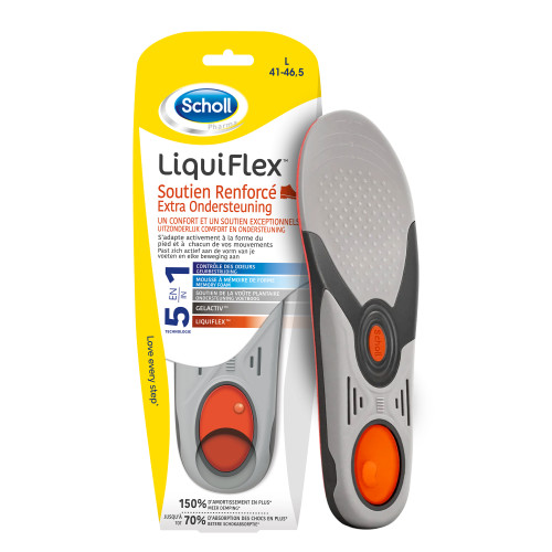 SCHOLL LIQUIFLEX Semelles Soutien Renforcé - Taille au Choix