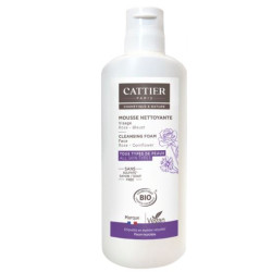 CATTIER MOUSSE NETTOYANTE VISAGE BIO - 150 ml