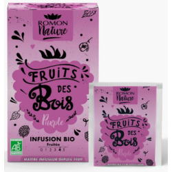 ROMON NATURE Fruits Des Bois Infusion Bio - 16 Sachets