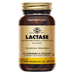 SOLGAR LACTASE - COMPLEMENT ALIMENTAIRE - 30 comprimés