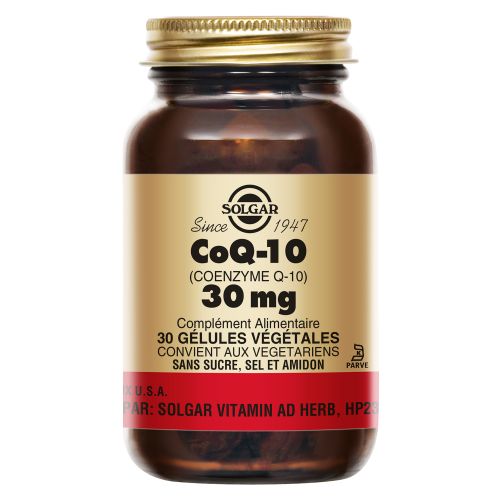 SOLGAR CoQ-10 30 mg 30 Vegetable Capsules