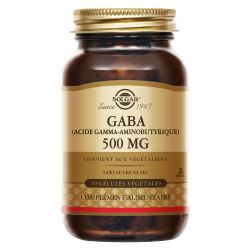 SOLGAR GABA 500 MG 50 VEGETARIAN CAPSULES