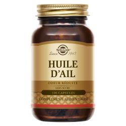 SOLGAR HUILE D'AIL - 100 Softgels