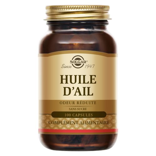 SOLGAR HUILE D'AIL - 100 Softgels