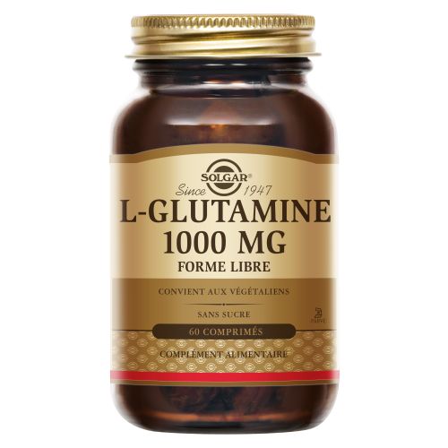 SOLGAR L-GLUTAMINE 1000MG - 60 Tablets