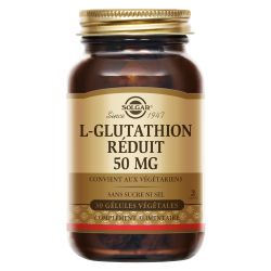 SOLGAR L-GLUTATHION 50mg - 30 Gélules Végétales