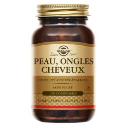 SOLGAR PEAU ONGLE CHEVEUX - 120 Comprimés