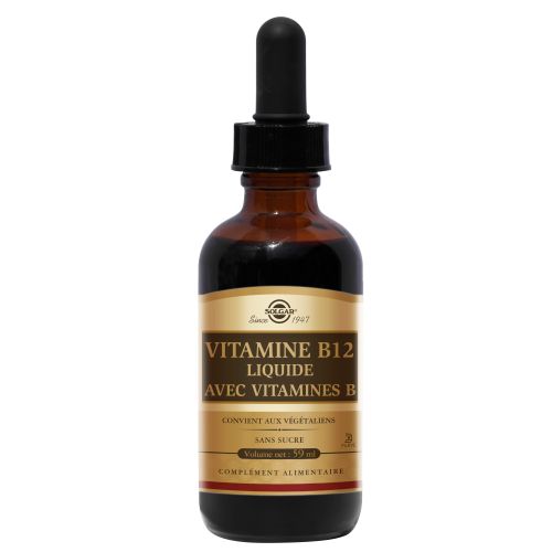 SOLGAR VITAMINE B12 Liquide - 59ml