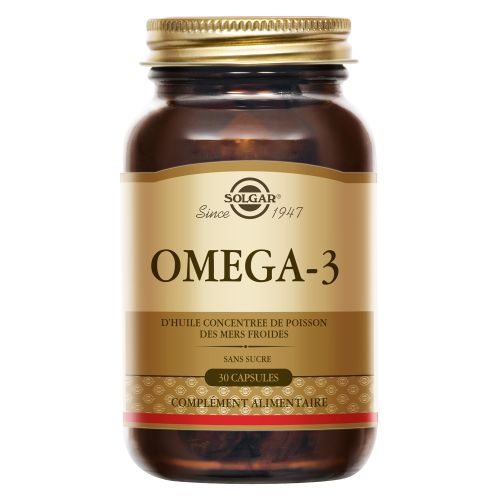 SOLGAR OMEGA 3 - 30 Capsules