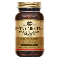 SOLGAR BÊTA CAROTENE 7mg - 60 Gélules