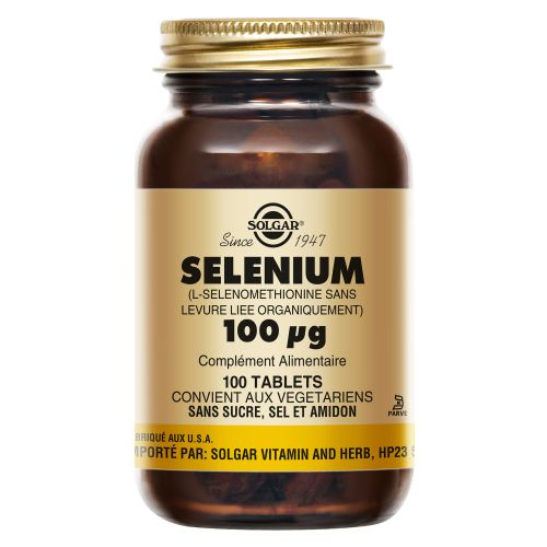 SOLGAR SELENIUM 100 mcg - 100 Tablets