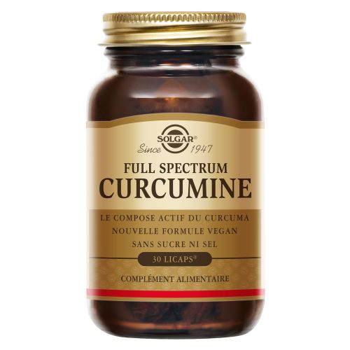 SOLGAR FULL SPECTRUM CURCUMINE - 30 Capsules