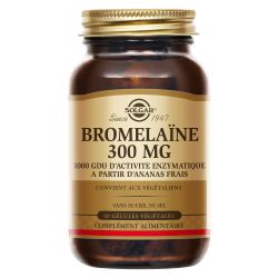 SOLGAR BROMELAINE 300mg - 60 Capsules