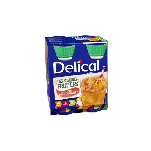 DELICAL BOISSON FRUITÉE Multi-Fruits - 4x200ml