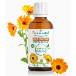 PURESSENTIEL HUILE VÉGÉTALE Calendula BIO - 50ml