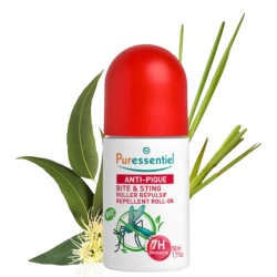 PURESSENTIEL ANTIPIQUE Roller Répulsif - 50ml