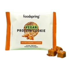 FOODSPRING VEGAN COOKIE PROTEINE Caramel Salé - 50g