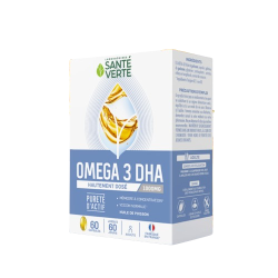 SANTÉ VERTE OMEGA 3 1000 MG DE DHA 60 CAPSULES