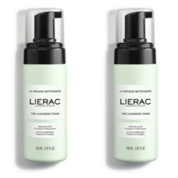 LIERAC LES DÉMAQUILLANTS La Mousse Nettoyante - 2x150 ml