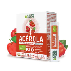 SANTÉ VERTE TONIPHYT ACEROLA 20 TABLETS