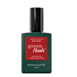 MANUCURIST GREEN FLASH Red Velvet Semi Permanent - 15ml