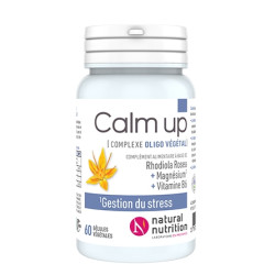 NATURAL NUTRITION Calm Up - 60 Gélules Végétales