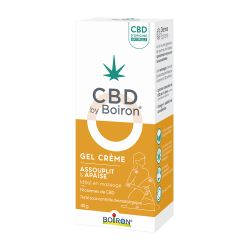 CBD BY BOIRON Gel Crème Assouplit et Apaise - 40g