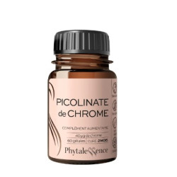 PHYTALESSENCE Picolinate de Chrome - 60 Gélules