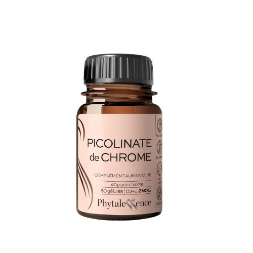 PHYTALESSENCE Picolinate de Chrome - 60 Gélules