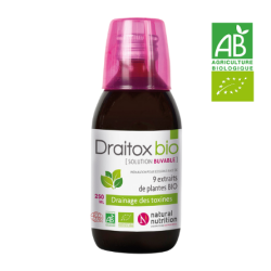 NATURAL NUTRITION DRAITOX BIO Drainage des Toxines - 250ml