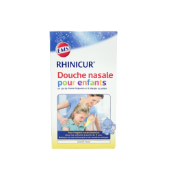 RHINICUR Douche Nasale pour Enfants Rhume et Allergie