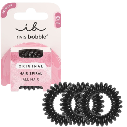 INVISIBOBBLE ORIGINAL True Black - Lot de 3 Élastiques