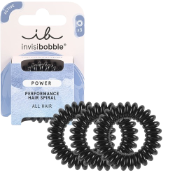 INVISIBOBBLE POWER ACTIVE True Black - Lot de 3 Élastiques