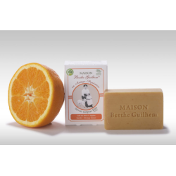 MAISON BERTHE GUILHEM Savon Lait de Chèvre Karité Orange - 100g