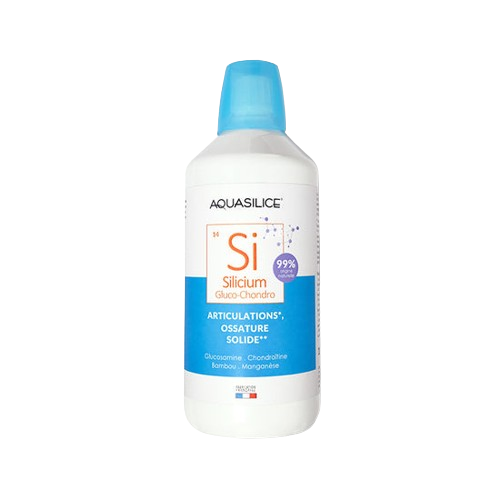 AQUASILICE SILICIUM Gluco-Chrondro Articulations Ossature -1L