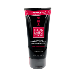 HADA LABO TOKYO MEN Hydrating Foam Cleanser Gentle Face Wash -