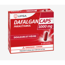 DAFALGAN CAPS 1000 mg - 8 gélules