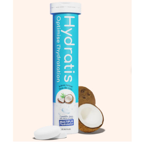 HYDRATIS PASTILLES D'HYDRATATION Noix de coco - 20 Pastilles