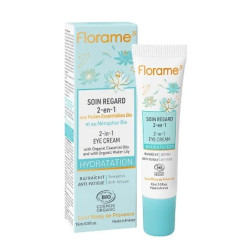 FLORAME Crème Hydratation Soin Regard 2 en 1 - 15ml